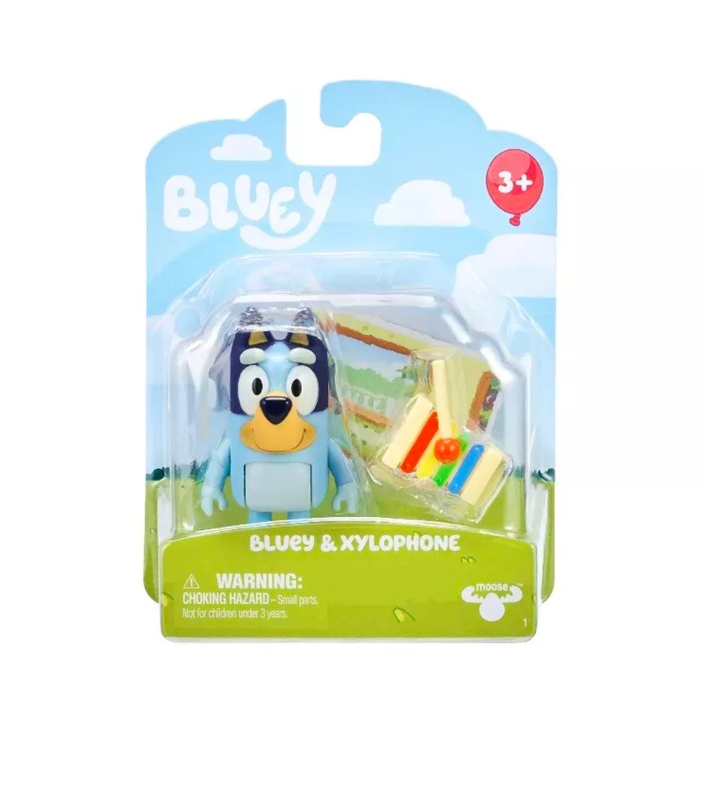 NEW Bluey Story Starter Figurine - BLUEY & XYLOPHONE New in Box